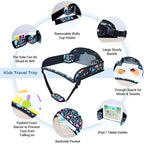 COOLBEBE Kids Travel Tray for Toddler Car Seat, Travel Tray for Airplane - Image 5