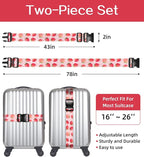 Luggage Straps for Suitcases Travel Belt Luggage Band Heavy Duty Traveling - Image 2