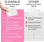 Laundry Detergent Sheets Up to 160 Loads, Fresh Flower - Image 3