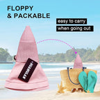 Women Wide Brim Sun Hats Metal Wired Edge Summer UV Protection Beach Fishing Hat - Image 5