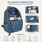 OMOUBOI Casual Daypacks Superbreak Backpack 14 inch Laptop Backpack - Image 8