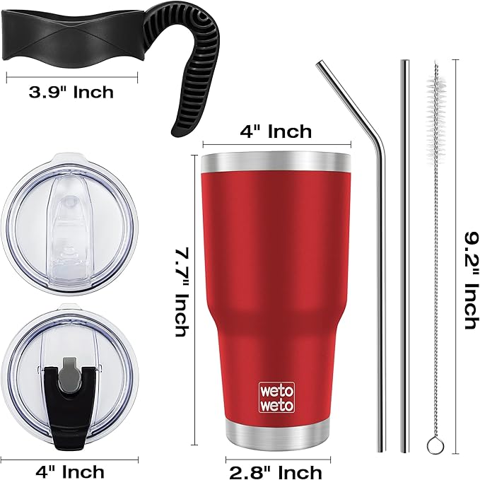 WETOWETO 30oz Insulated Tumbler - Image 3