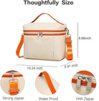 NOL Insulated Lunch Bags for Women Cooler Bag Lightweight Nylon Waterproof - Image 2