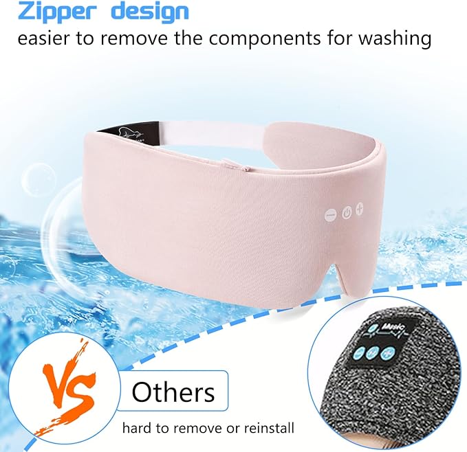 ALASKA BEAR Sleep Headphone Headband Bluetooth 5.2 HD Stereo Noise Reduction - Image 7