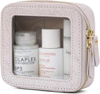 Popvibe Clear Makeup Bag Travel Cosmetic Case Transparent Toiletry Bag by POPVIBE