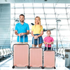 3 Piece Clear PVC Luggage Cover Protector, Waterproof Plastic Suitcase Cover - Image 2