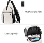 MOSISO Sling Backpack Bag, Crossbody Shoulder Bag Travel Hiking Daypack Chest - Image 2