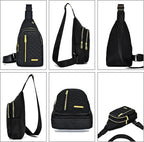 Small Sling Bag For Women Men Casual Crossbody Sling Backpack - Image 6