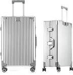 HotWay All Aluminum Carry On Luggage, 20 Inch Hard Shell Suitcase by Unknown