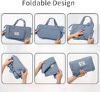 Large Capacity Foldable Travel Bag Expandable Portable Carry on Bag Dry&Wet - Image 5