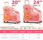 Kids' Lightweight Ride on Luggage - Image 4