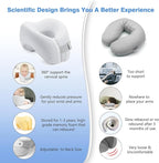 2 in 1 Neck Pillow Airplane, Ergonomic Memory Foam Travel Neck Pillow, Travel - Image 7