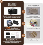 BOYATU Travel Makeup Bags for Women: 3 Pcs Large Make up Bags Set - Image 3