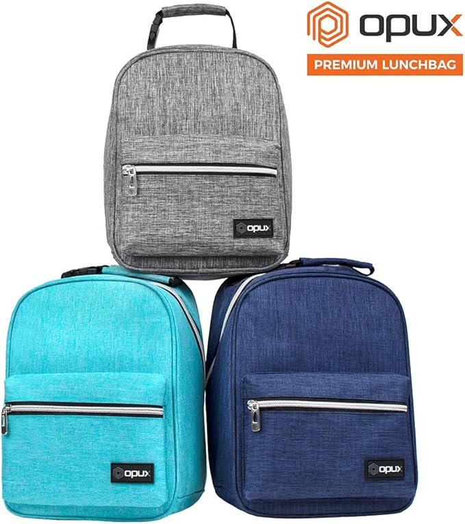 opux Lunch Box for Girls Boys Kids, Insulated Leakproof Lunch Bag, Reusable - Image 9