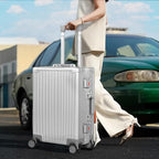 UrbanExplorer 24Inch All Aluminum Check In Luggage Heavy Duty Hard Shell - Image 4