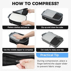 BAGAIL 6 Set/4 Set Lightweight Compression Packing Cubes - Image 5