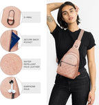 Sling Bag For Women Fanny Pack Crossbody Travel Shoulder Belt Bags Tote - Image 5