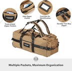 STOVER 80L Rolling Duffel Bag - Image 4