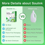 Soulink Laundry Detergent Sheets Unscented 480 Loads，Eco Friendly Detergent - Image 6