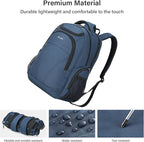 MILADA Travel Backpack For Men Laptop Backpack Women Business Carry On Backpack - Image 8