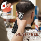 Mens Hair Clippers, Cordless Beard Trimmer Set Waterproof Versatile Nose Hair Trimmer for Men Temple, Groin, Nose, Ear Hairs, Hair, Beard, Body Professional Manscaper Rechargeable Shaver Man Gift