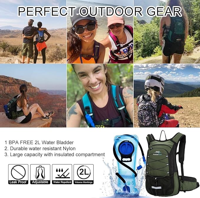 15L Insulated Hydration Backpack Pack - Image 5