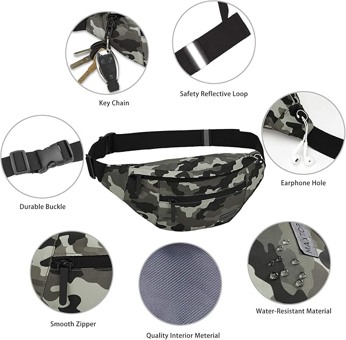 MAXTOP Large Crossbody Fanny Pack - Image 6