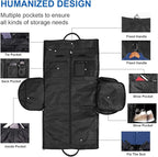 seyfocnia Convertible Travel Garment Bag, Carry on Garment Duffel Bag - Image 5