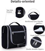 Narwey Hanging Toiletry Bag for Women Travel Makeup Bag Organizer Toiletries - Image 6