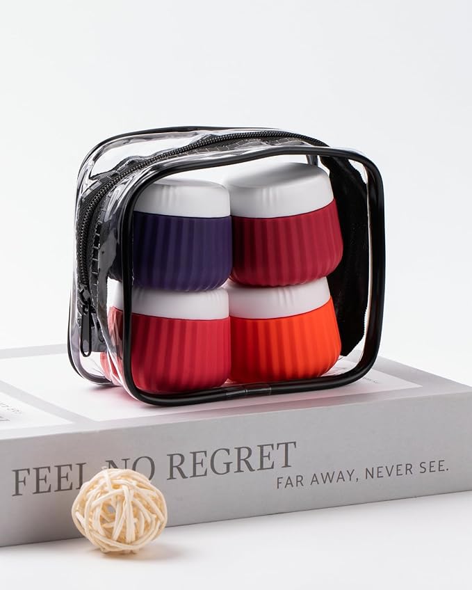 Travel Containers for Toiletries 4 Pack, TSA Approved Travel Size Toiletries - Image 9