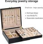 2-layer jewelry box，Jewelry Organizer - Image 4