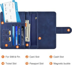 Eoehro Passport Holder for Travel Essentials, Passport Wallet Cover Case for - Image 3