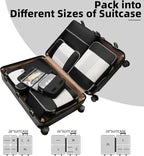 BAGAIL 6 Set/8 Set/10 Set Packing Cubes Various Sizes Packing Organizer - Image 7