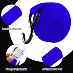 16 Pcs Cambuckle Tie Down Straps 1763lbs Break Strength Securing Straps 1'' x - Image 3