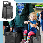 20 Inch Ride on Luggage with Seat - Image 2