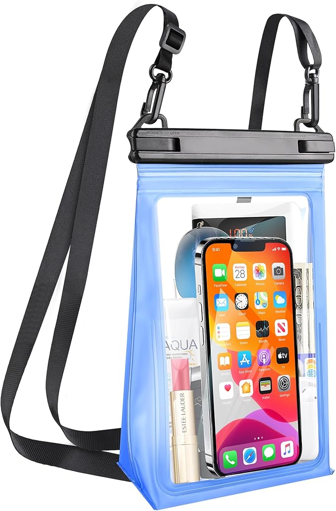 Large Waterproof Phone Pouch, Floating Dry Bag by TDLIRH-LoveSportLoveLife