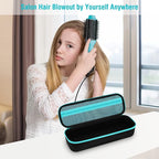 APOKE Travel Case for Revlon One Step Hair Dryer Brush, Portable Lightweight Storage Bag for All Brand Hot Tools Volumizer Hot Air Brush