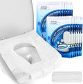 YGDZ Toilet Seat Covers Disposable, XL Flushable Toilet Seat Covers Travel by YGDZ