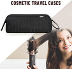 Shark Flex Style Case for Dyson Airwrap Hair Dryer Brush Revlon Hair Tools Travel Bag Carrying Case Flat Curling Iron Organizer (Black)