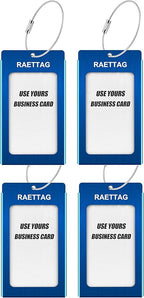 Luggage Tags Metal Suitcase Tags Travel Bag ID Identifier Luggage Tag - Image 2