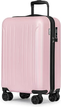 KYME Suitcase Hardshell With Double Spinner Wheels, PC+ABS TSA Lock Travel by KYME