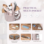 Travel Backpack for Women Personal Carry On Bag Business Weekender Hiking - Image 2