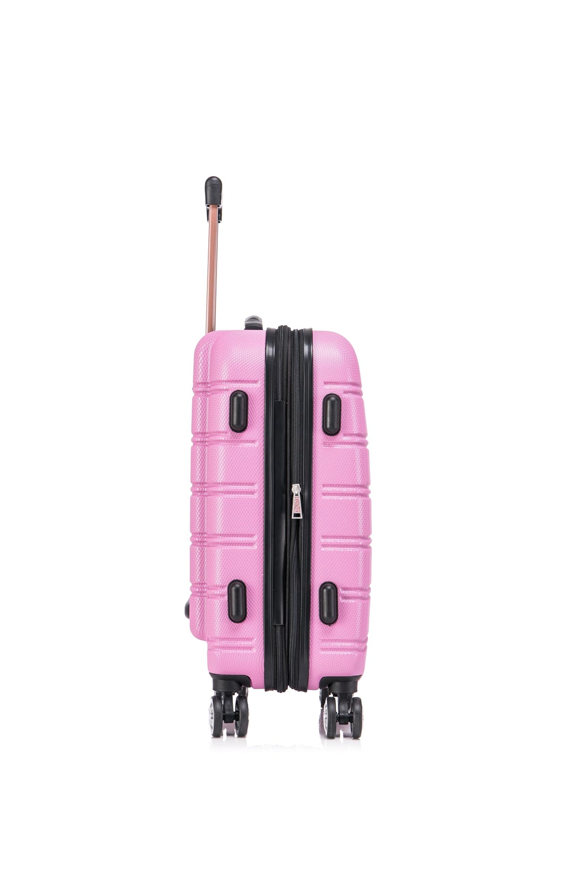 Melbourne Hardside 2 Piece Expandable Spinner Wheel Luggage Set (Pink / 2 Piece (20"/14" Tote))