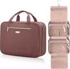 Hanging Toiletry Bag for Women Travel, 2 Sizes Large & Small Waterproof by TBTOTRA
