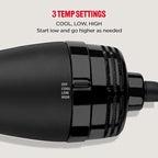 REVLON One-Step Volumizer, Blow Dryer Brush for Easy Salon-Style Blowouts, Revlon Blow Dry Brush is Great for All Hair Types and Lengths (Black)