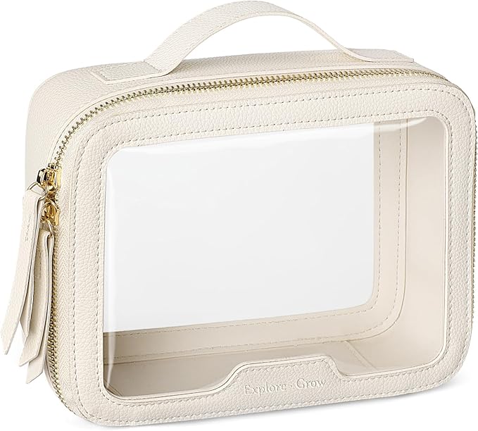 PACKISM Medium Clear Makeup Bag by Packism