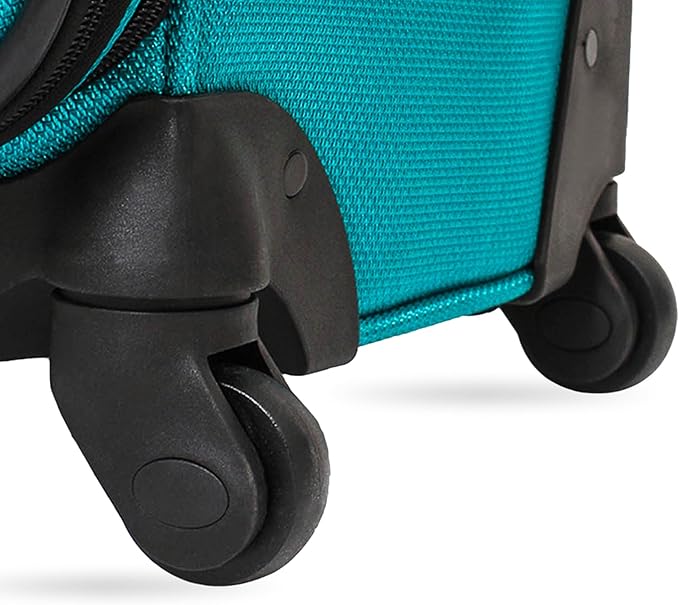 SwissGear Sion Softside Expandable Luggage, Checked-Medium 25-Inch - Image 9