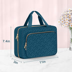 Wedama Toiletry Bag for Women, Medium Cosmetic Travel Bag, Hanging Toiletry Bag - Image 5
