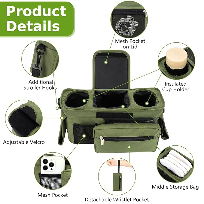 Accmor Universal Stroller Organizer - Image 4