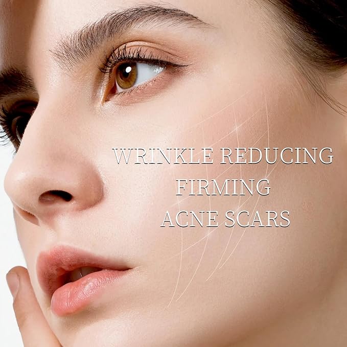 60 Day Type I & III Collagen Face Serums,Anti-Aging Wrinkle,Daily Line Smoothing Skin Care Treatment for Fine Lines, Post-Acne Scars | 3% Squalane + jojoba oil, 60 Individual Capsules